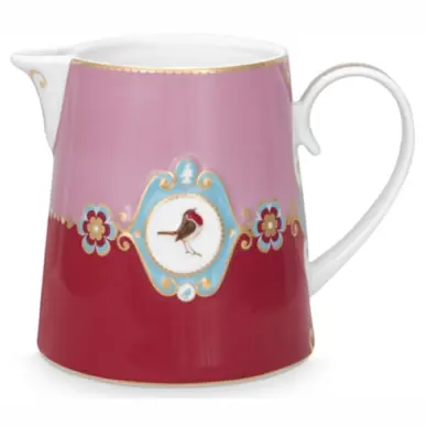 Pot à Lait Pip Studio Love Birds Medallion Red-Pink 270 ml (Lot de 4) Promotion